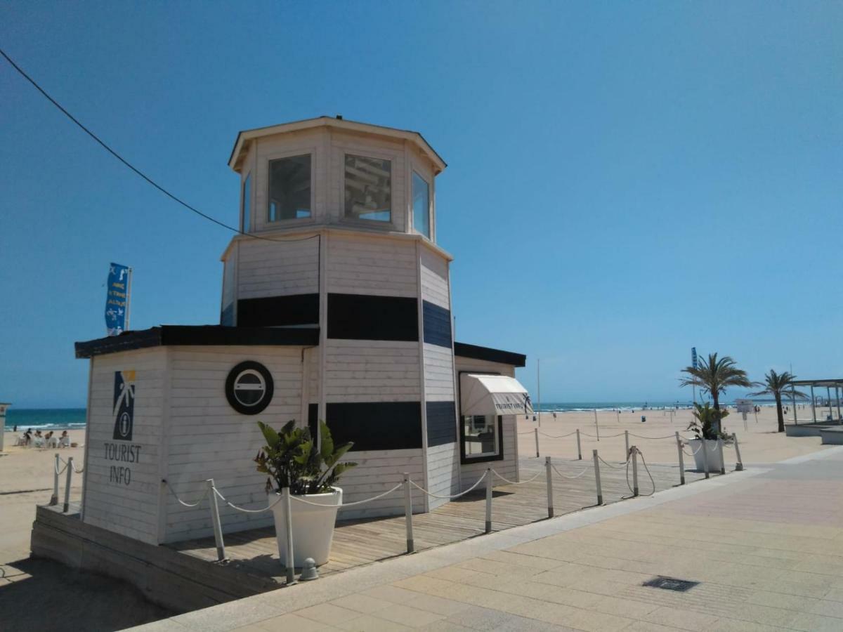 Apartamento Deluxe A 50M De Playa - Aire Wifi Gandía Exteriör bild