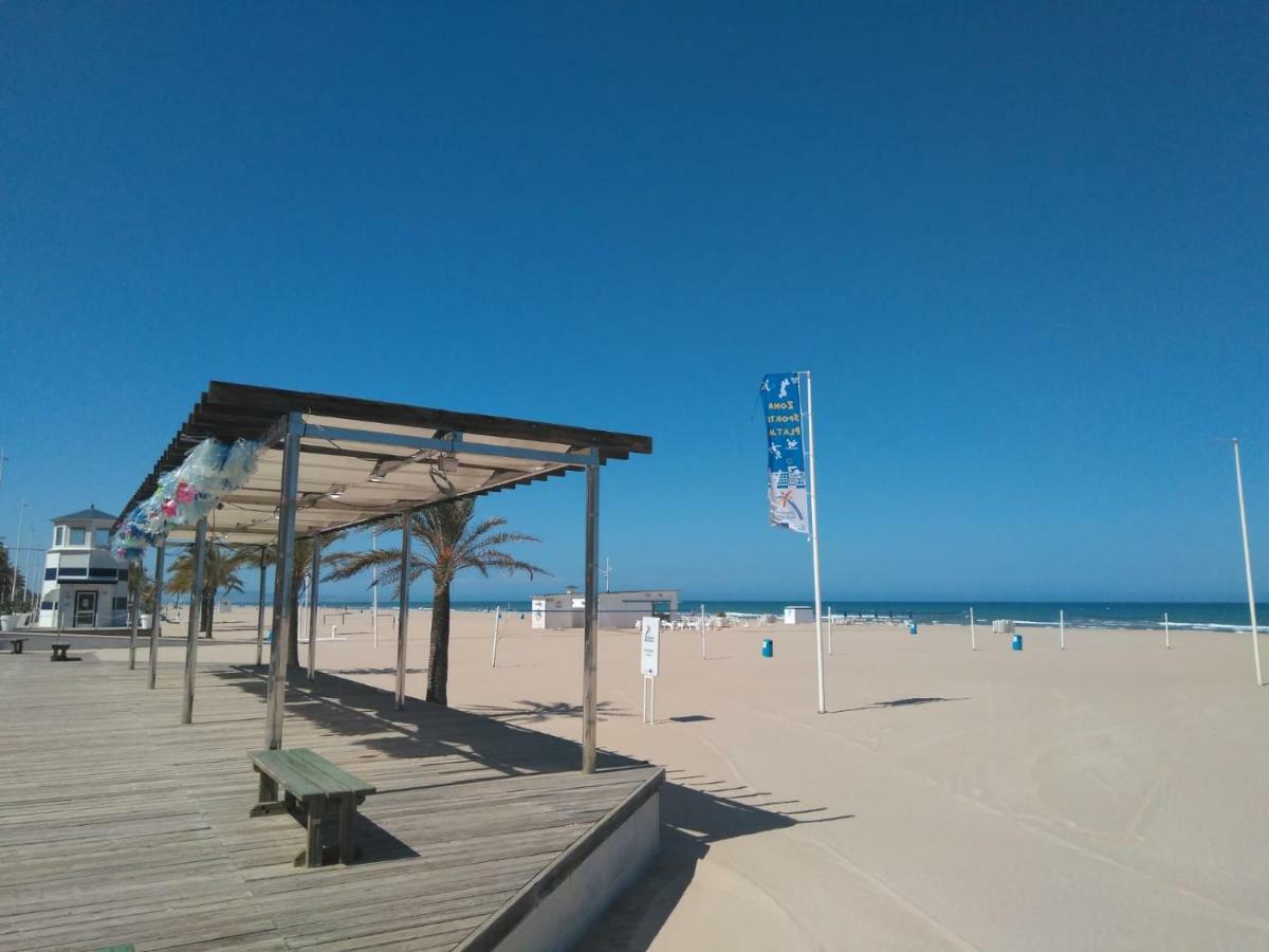 Apartamento Deluxe A 50M De Playa - Aire Wifi Gandía Exteriör bild
